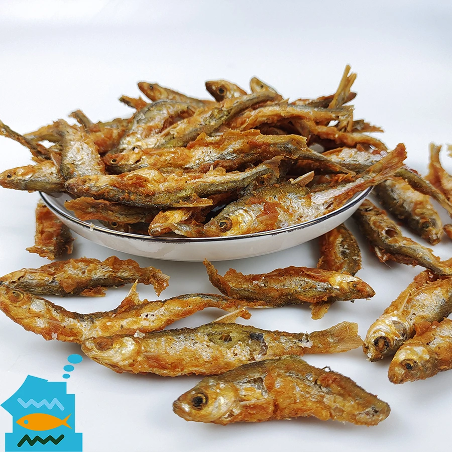 油炸河鱼干河源土特产小鱼干即食酥脆淡水河鱼小鱼仔好吃零食不苦