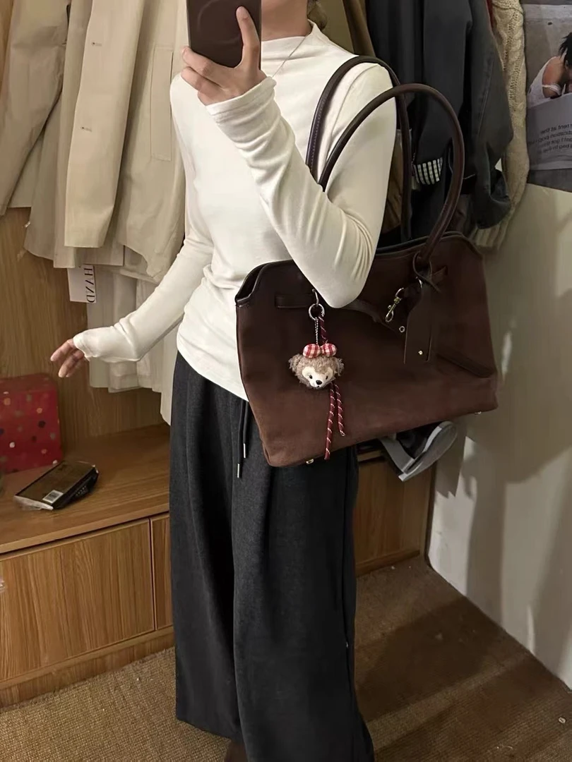 加绒高弹显瘦打底衫