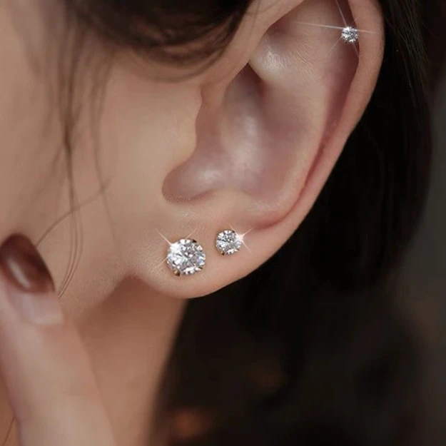 【爆闪耳钉】时尚简约百搭耳钉耳骨钉小巧精致