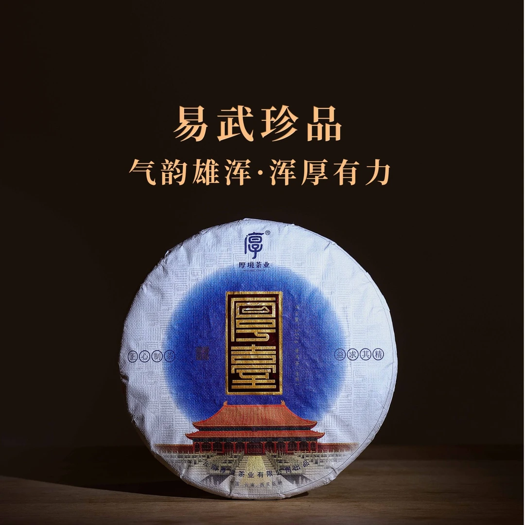 【厚境】 2022年厚臺 易武茶区头春  生茶357g