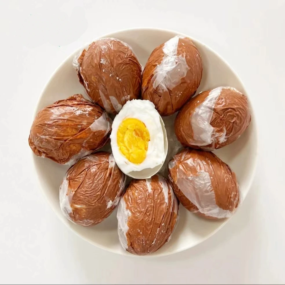 金松红泥生咸鸭蛋60-70克10枚/20枚农家风味 咸淡适中 新鲜速发