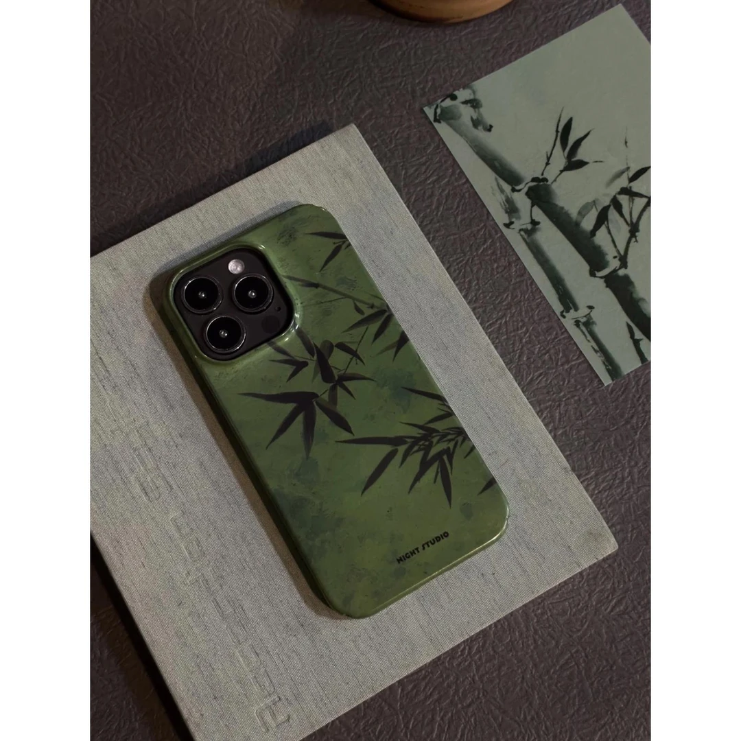 新款保护iphone13Promax简约14Pro全包硬壳13创意国风简约手机壳