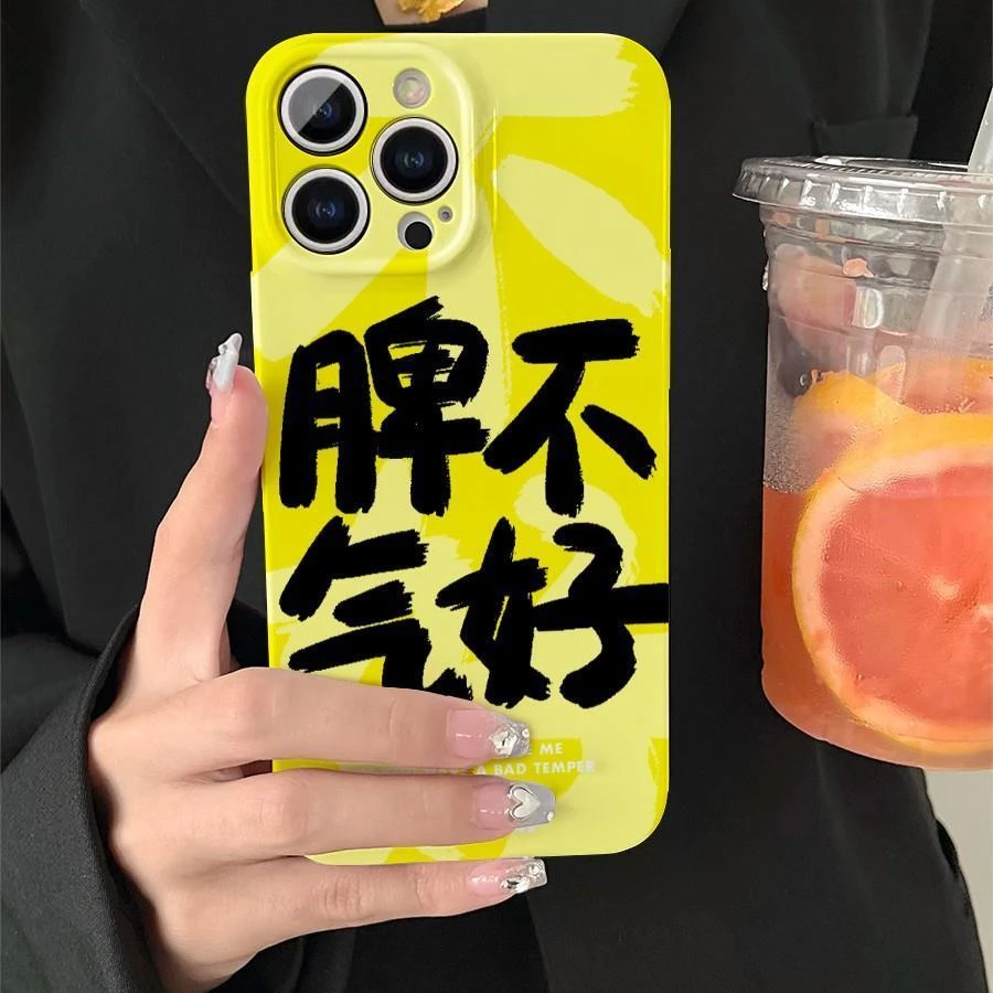 苹果新款iPhone13/15/14promax菲林11小众高级脾气不好颜值手机壳