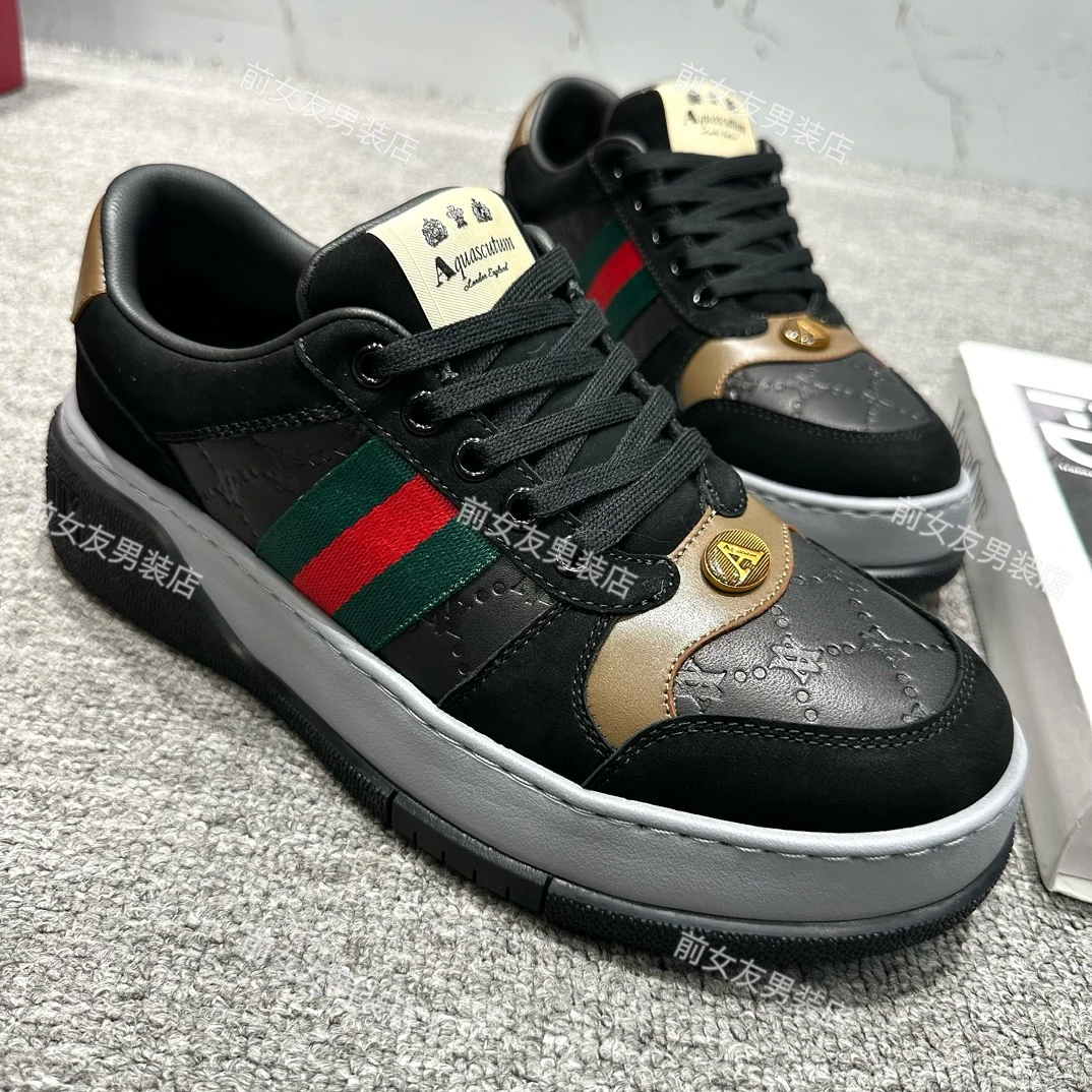 【雅格 狮丹鞋子】新款休闲男鞋时尚情侣时尚透气百搭男士潮流轻奢