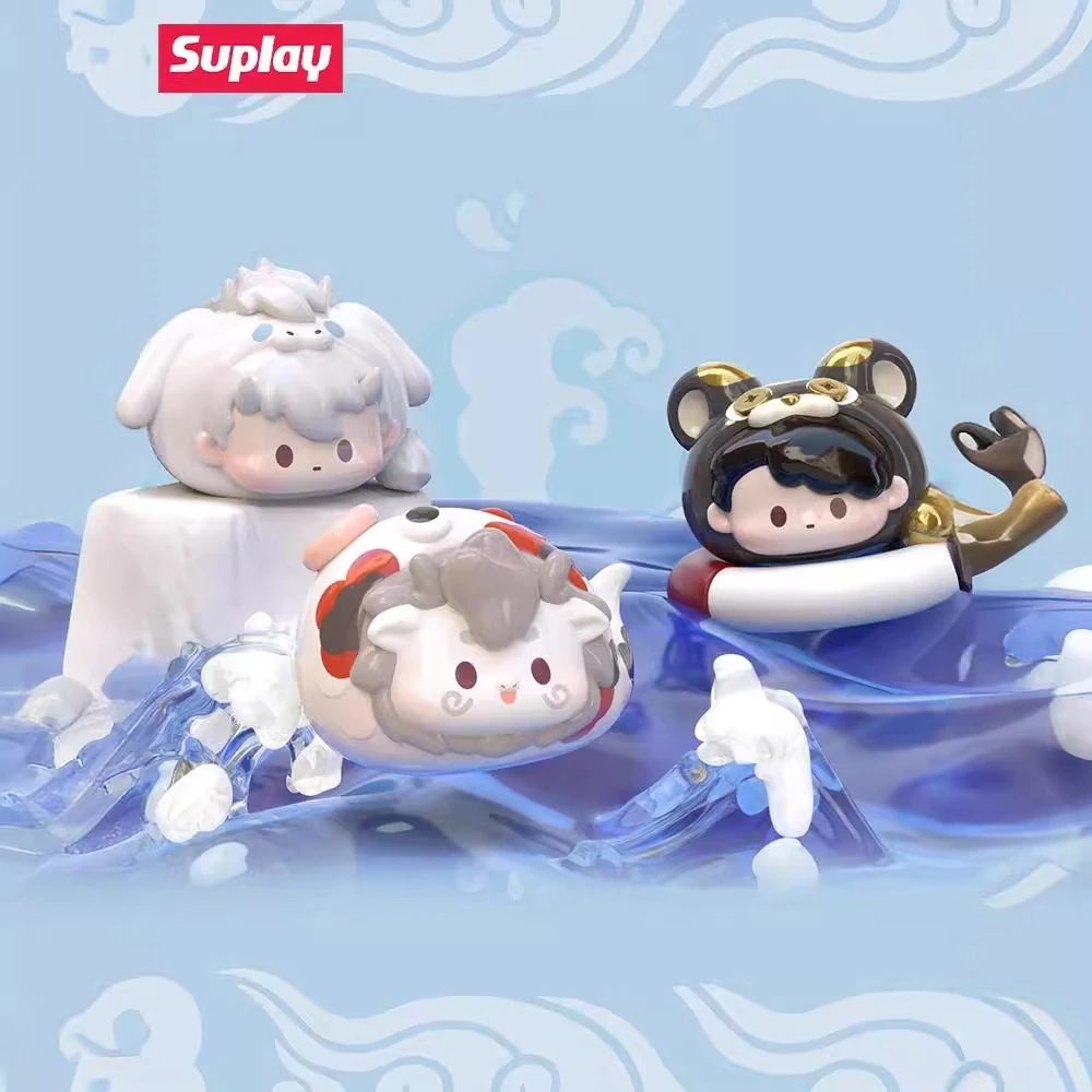 【拆盒】Suplay非人哉迷你趴趴公仔盲袋第二弹潮玩动漫手办摆件