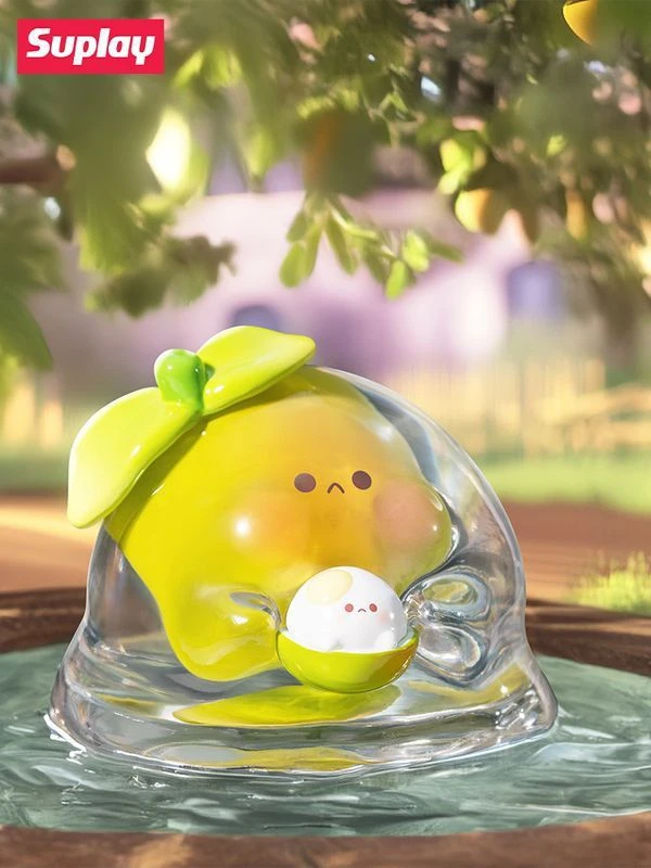 【拆盒】Suplay水波蛋果缤纷系列盲盒创意可爱潮流玩具摆件