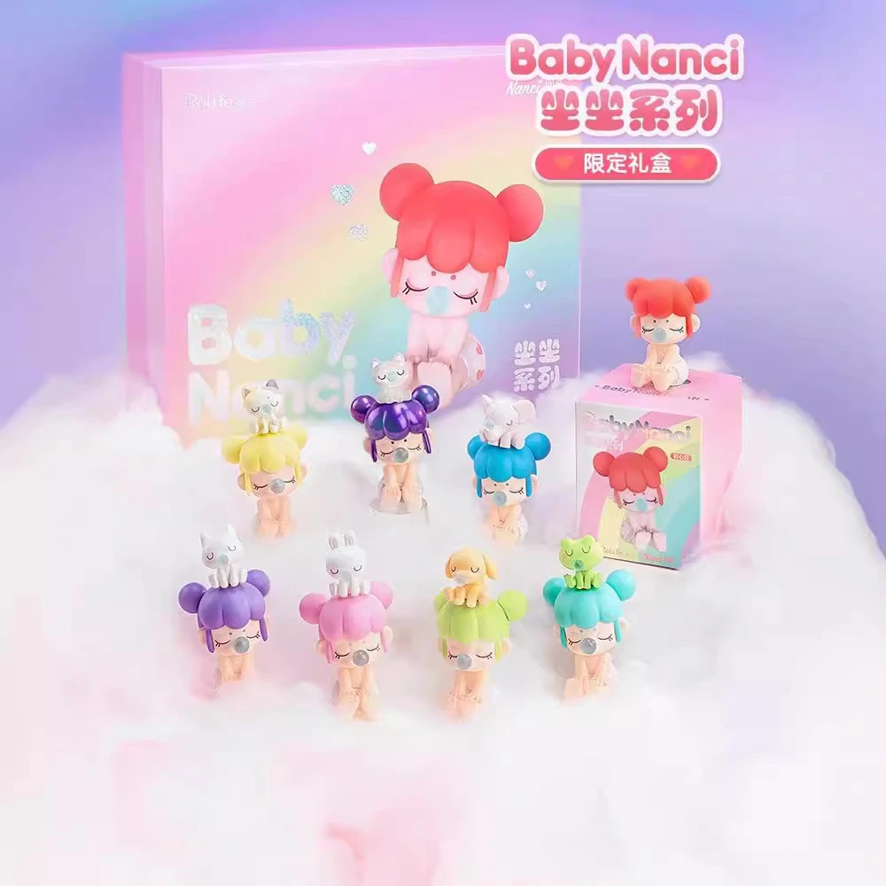 【猫猫拆盒】BabyNanci囡茜坐坐系列盲盒周边潮玩礼盒新款手办礼物