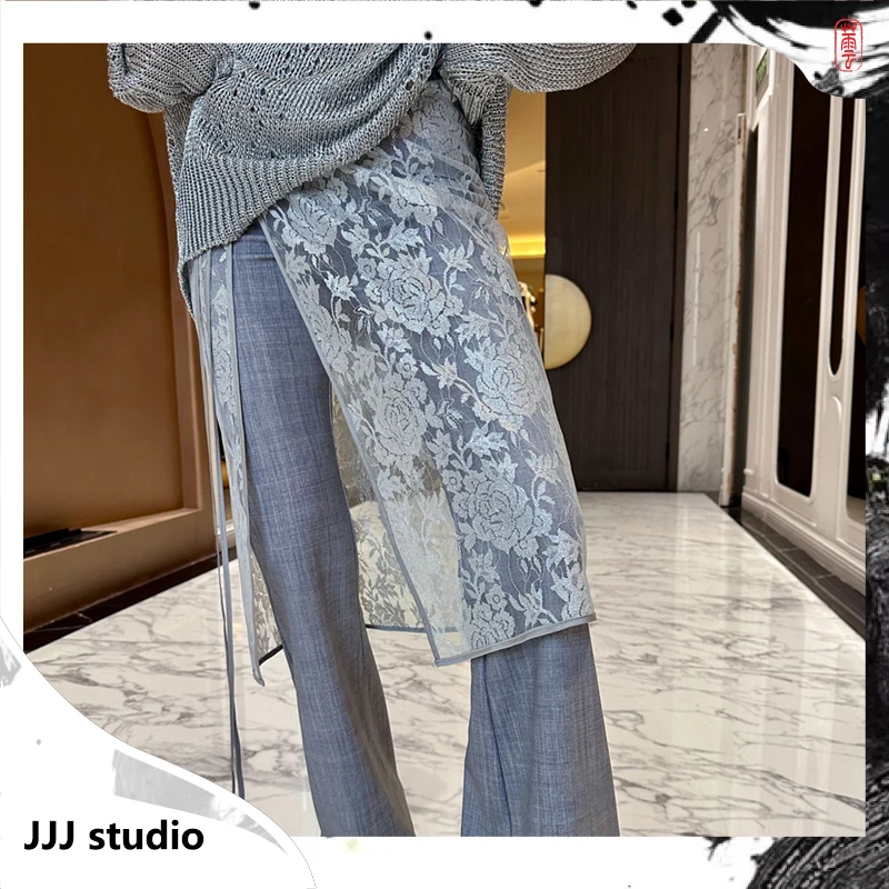 JJJ STUDIO 银色/黑色一片式半裙 JLWFR1Q118
