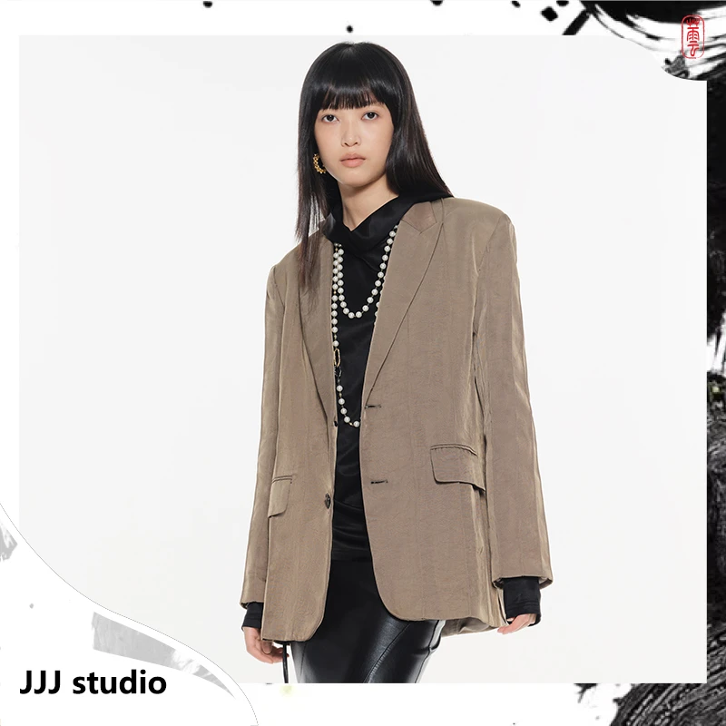 JJJ 军绿色西装 JDWSA1W211