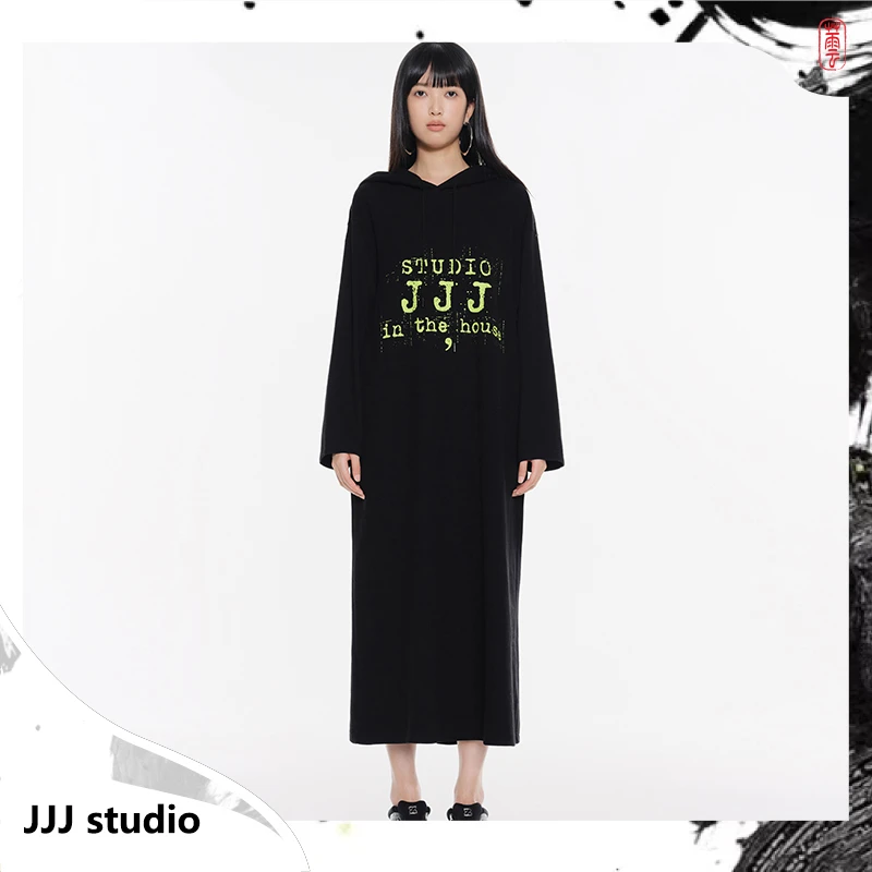JJJ STUDIO 黑色连衣裙 JDWFA1L222