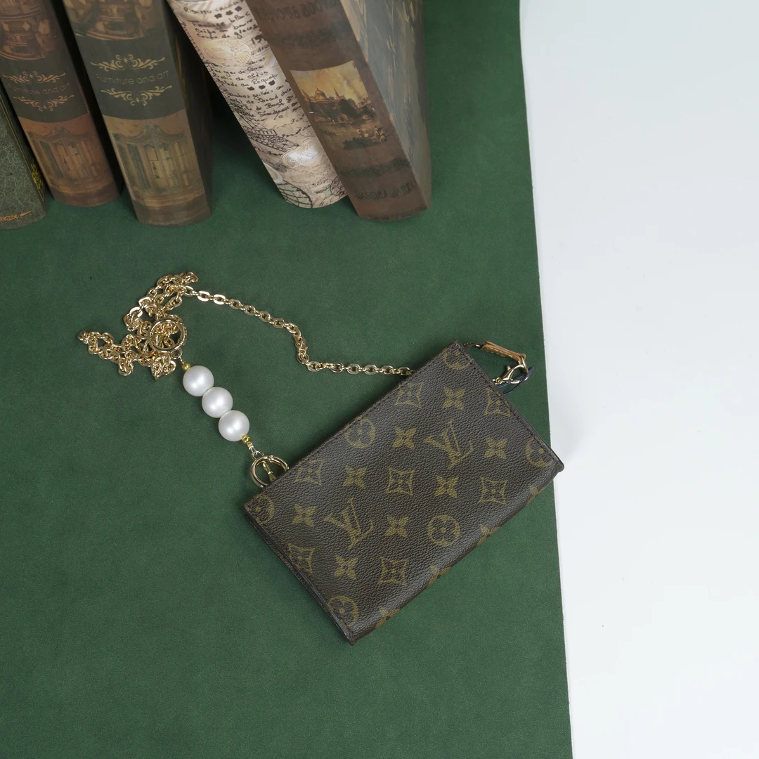 95新 LouisVuitton/路易威登 LV路易威登 中古小子包17/经典老花
