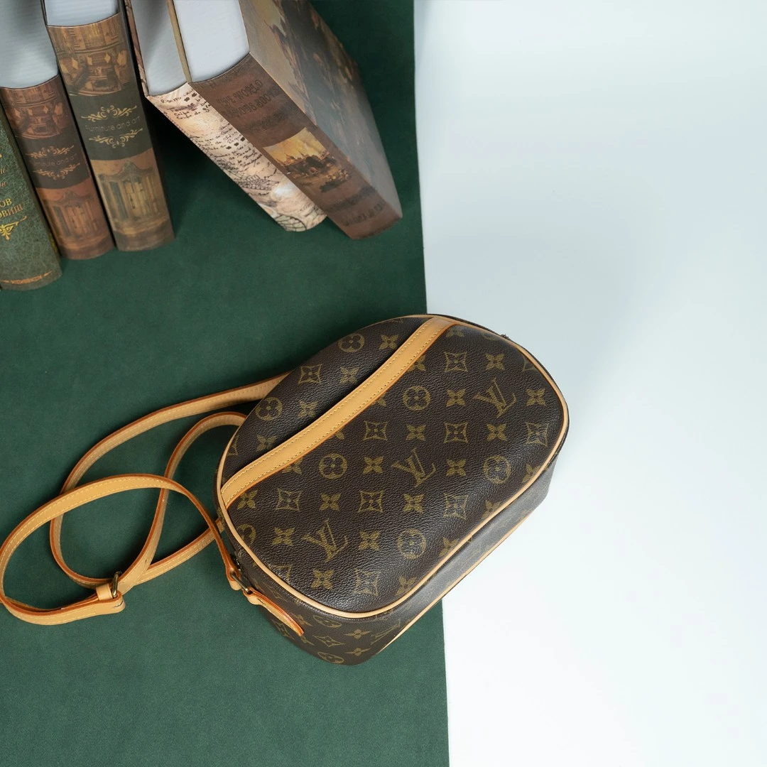 95新 LouisVuitton/路易威登 中古苹果包时尚单肩印花