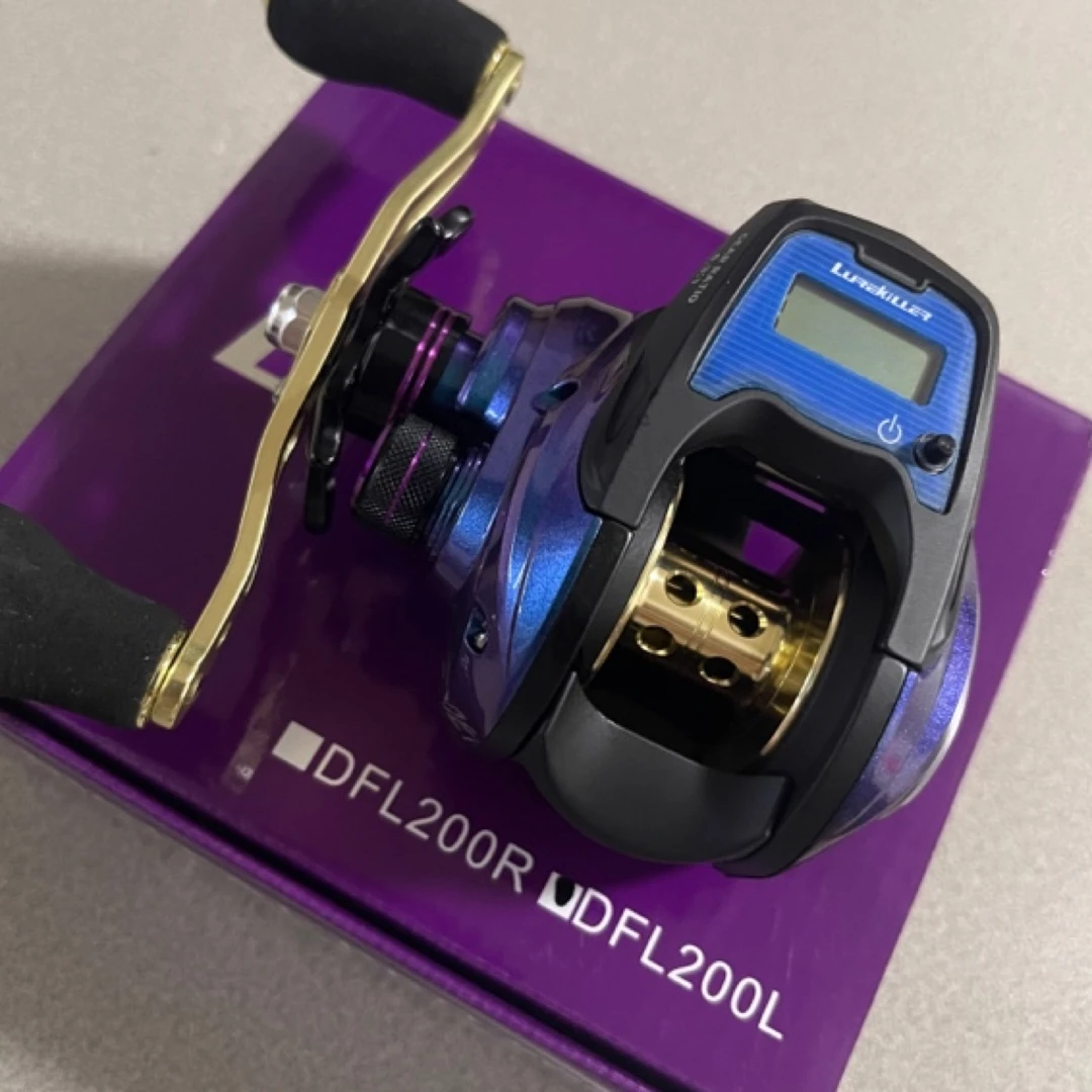 DF200数显水滴轮左右手都有船钓海钓数显轮