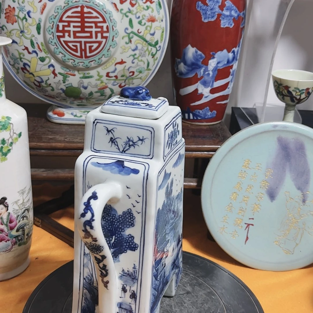 【闪购商品】摆件忠青花11112222122