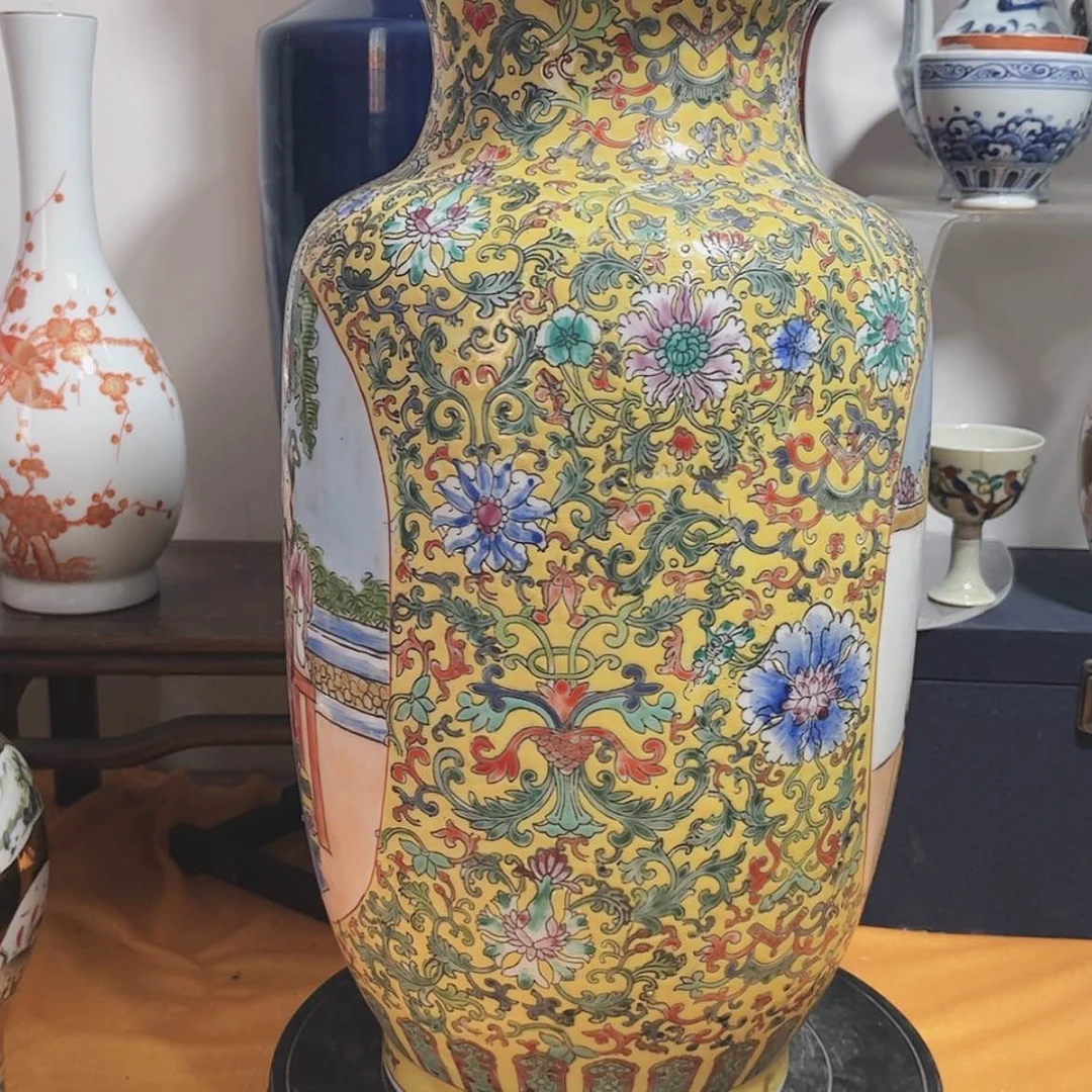 【闪购商品】摆件富*江花瓶222221211111