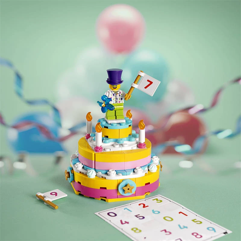 【超值购】乐高积木40382乐高®生日套装拼接玩具生日送礼颗粒