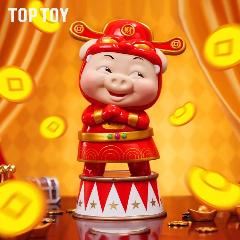 【仅直播拆盒】TOPTOY猪猪侠经典系列盲盒GABOND潮玩手办儿童可爱
