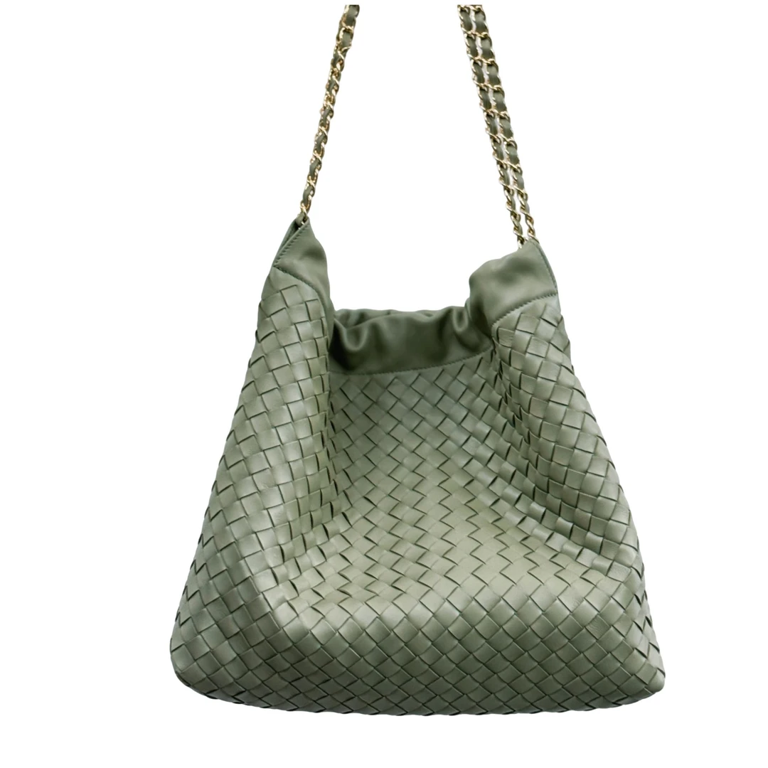 【小包快跑定制】编织大号垃圾袋 单肩手提女包休闲时尚百搭