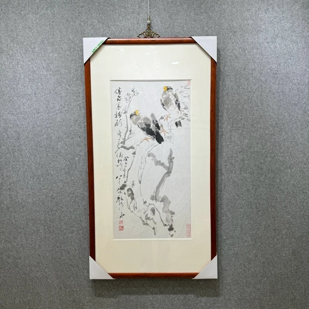 颜梅华老师花鸟绘画题材作品，两平尺，适合办公室