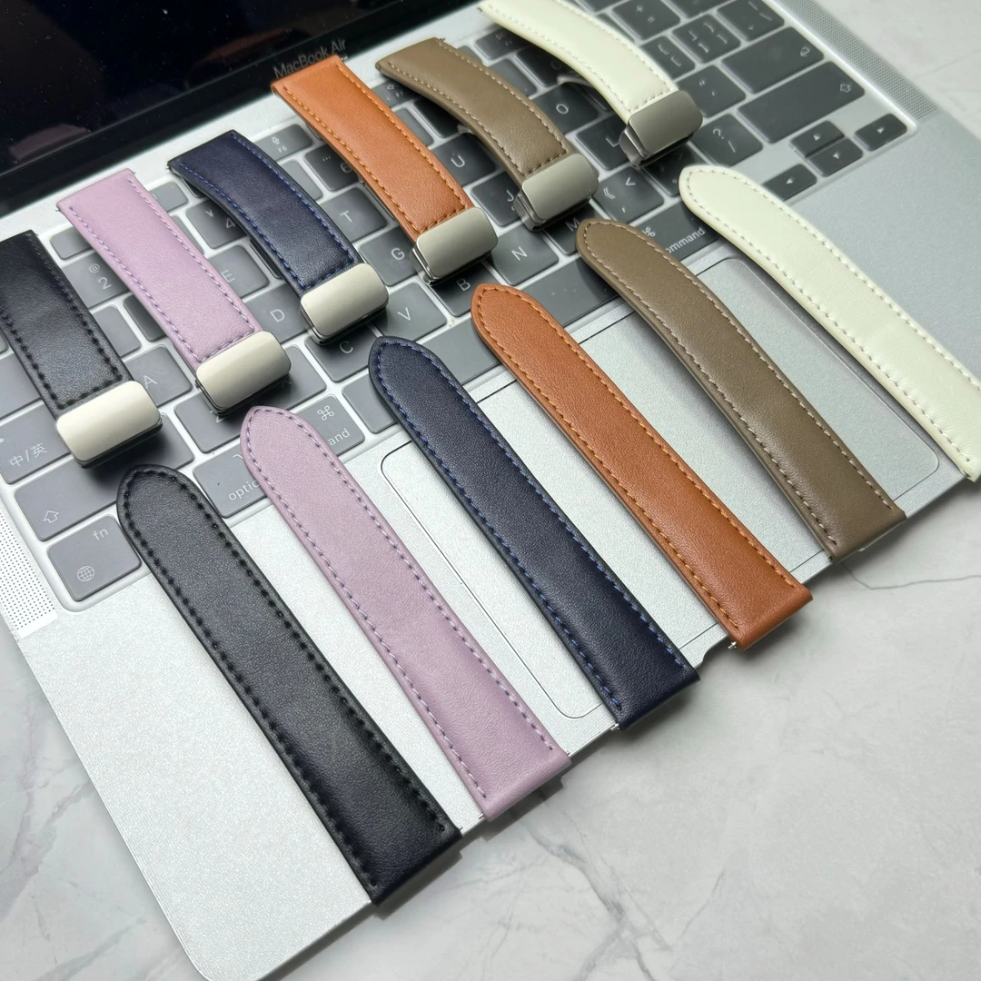 【皮表带】适用华为手表GT5/4Pro平纹全皮watch5/4/3简约柔软秋冬款