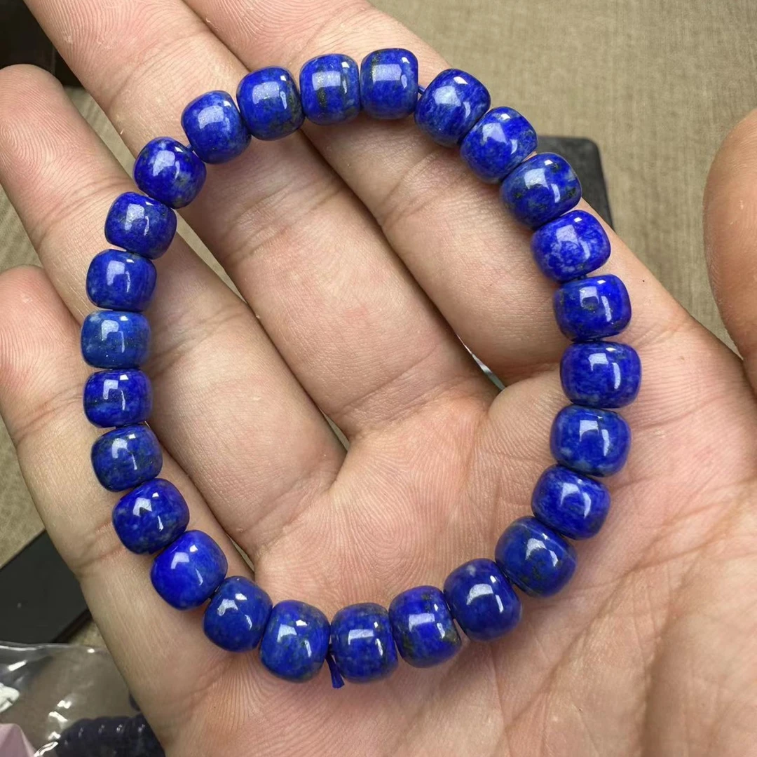 6A青金石8mm 单圈手串