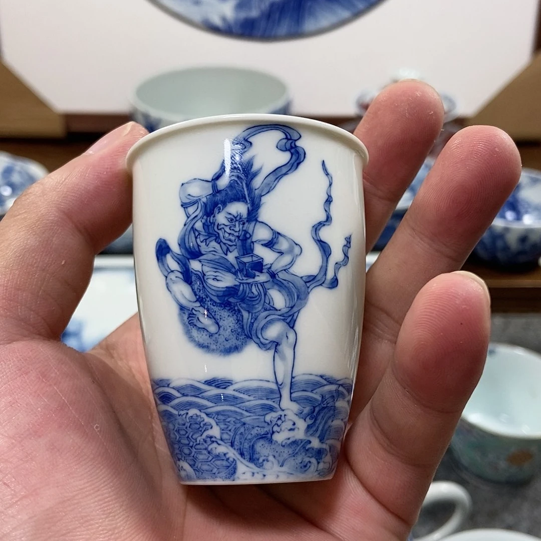 杯全手工全手绘陶瓷
