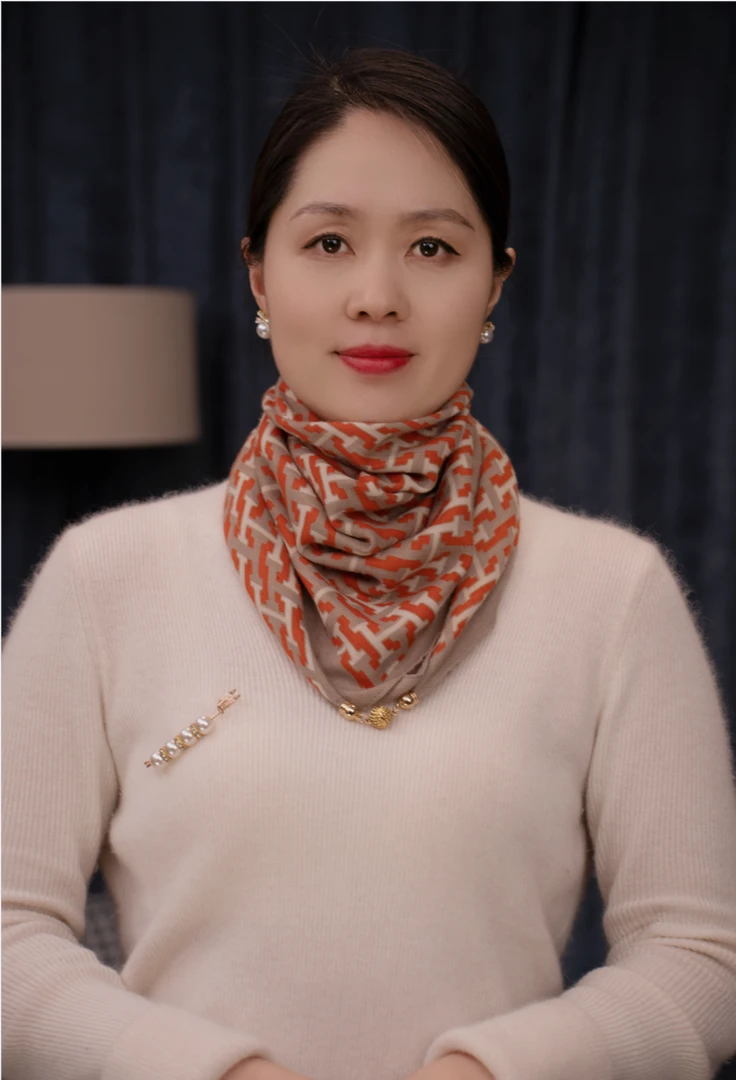 【惠洁丝巾】吸盘扣轻奢围巾百搭时尚优雅气质围巾适合秋冬保暖丝巾