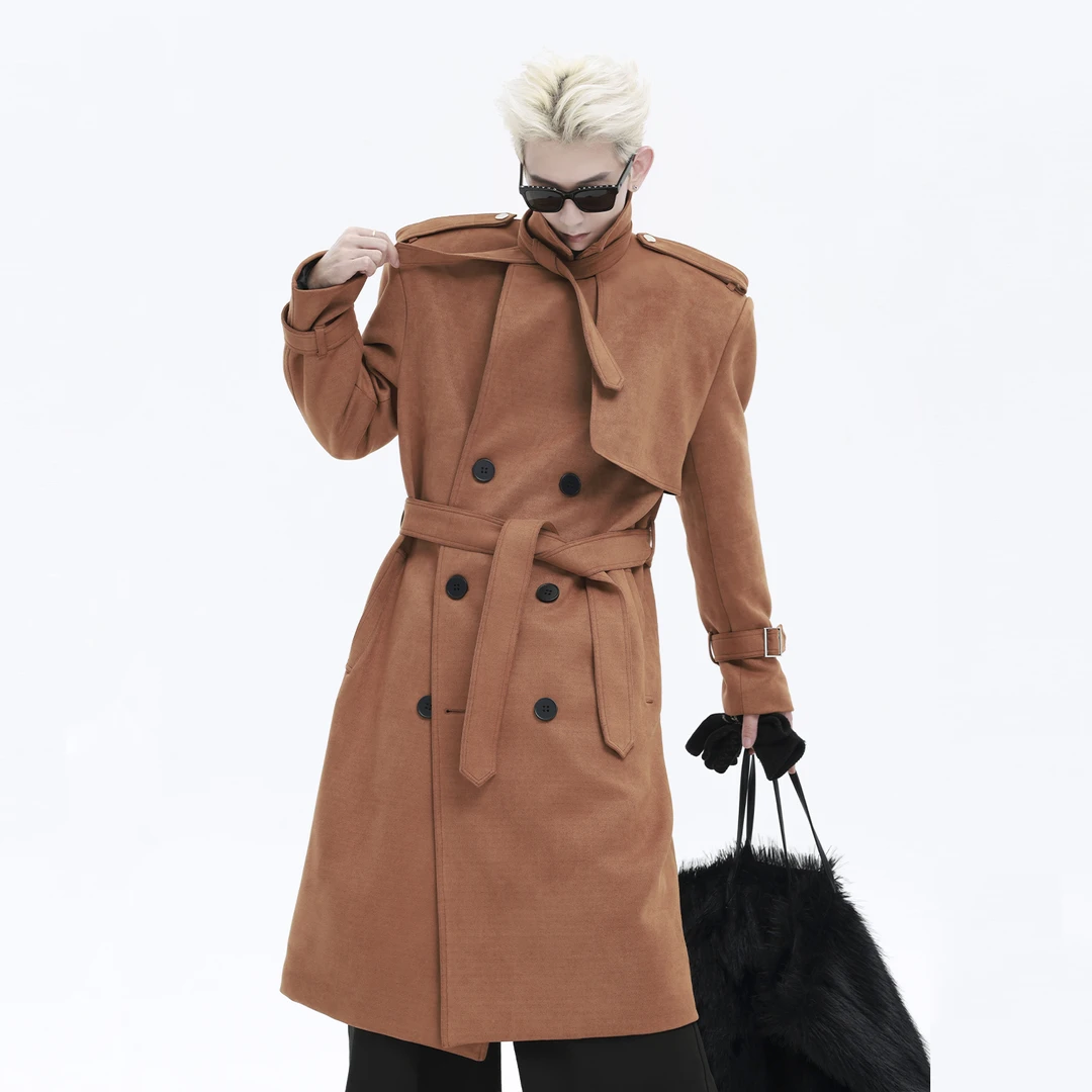 年终大青仓！美式复古时尚风衣男