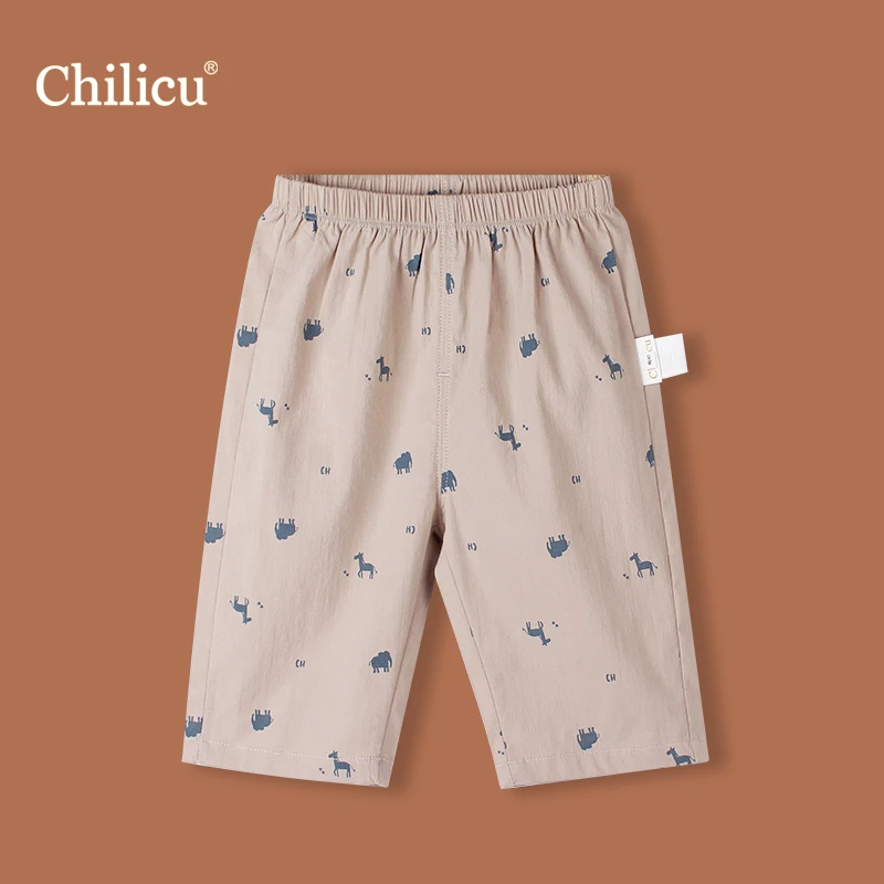 Chilicu夏 款  针织五分裤 柔软 时尚