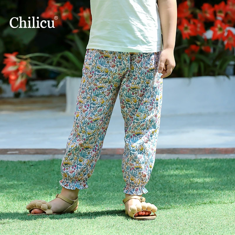 Chilicu夏上新  时尚款式  长裤子 防蚊裤裤  柔软 时尚