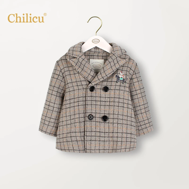 Chilicu外套系列  时尚颜色 儿童秋冬款长袖百搭宽松
