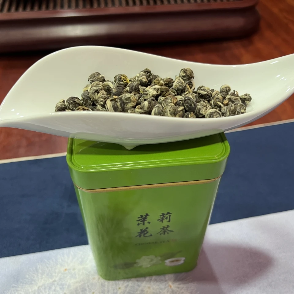 茉莉花茶龙珠浓香型花茶广西横县窨制散装茶叶