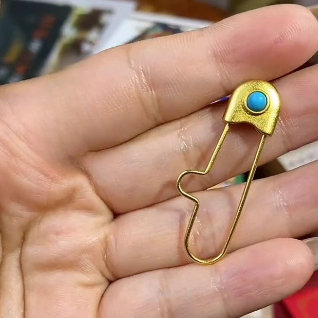 非金属吊坠 小师妹|金色别针