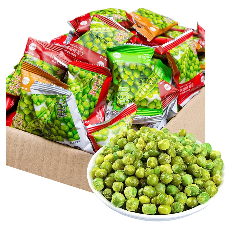 20包香酥青豆豌豆散装小包装下酒休闲零食独立炒货小吃香辣多种味