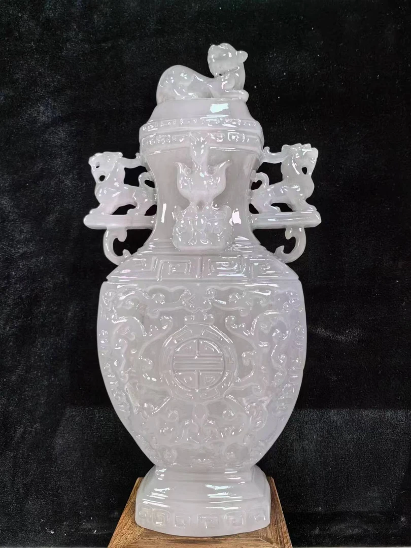 【付米链接 所见即所得】纯手工雕刻居家商务博古架中式新中式摆件.