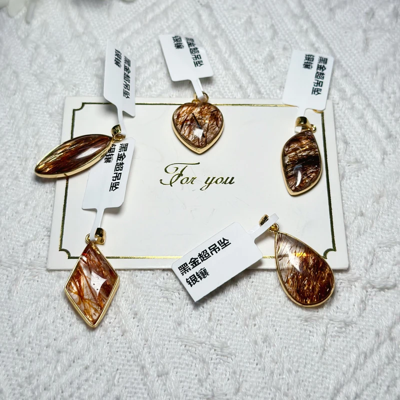 黑金超吊坠银镶多样性发一