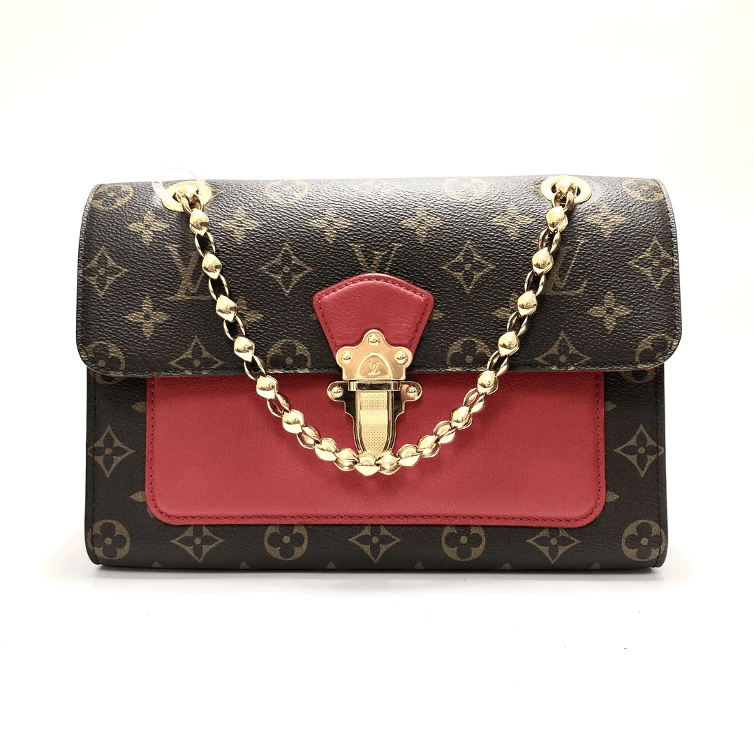99新 LouisVuitton/路易威登 可乐/LV维多利亚红色/99新