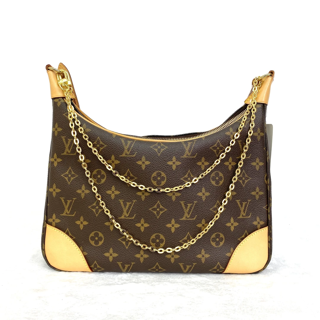 95新 LouisVuitton/路易威登 可乐/LV 中古牛角包