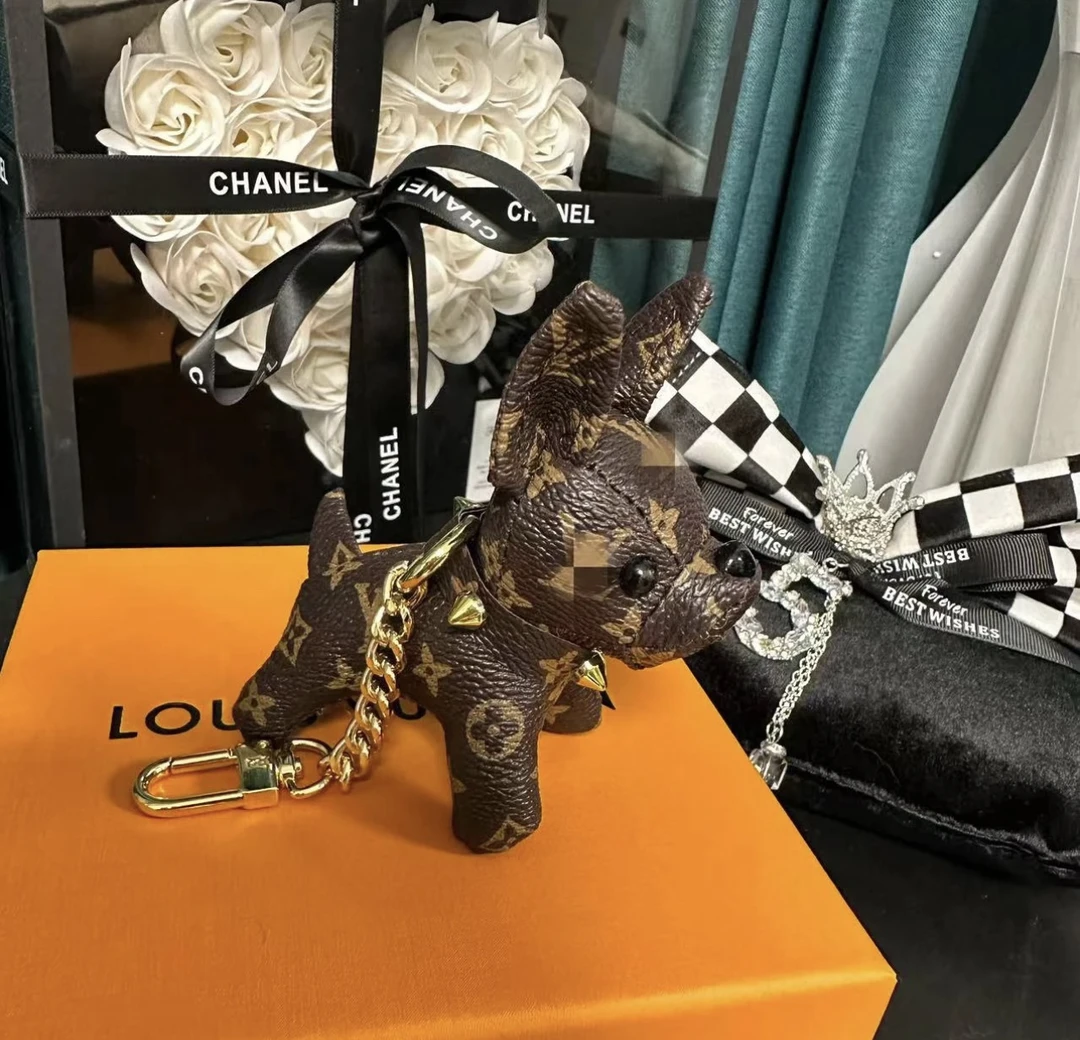 全新未使用  经典法斗潮流可爱钥匙链