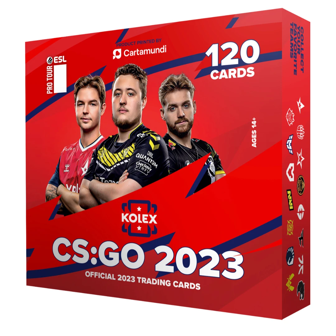 【小黄人卡社】ESL正版周边KOLEX2023中国限定csgo电竞选手收藏卡