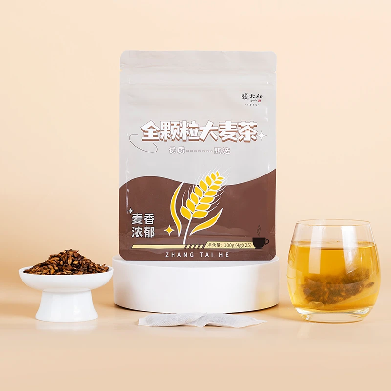 张太和 全颗粒大麦茶 100g(4g*25)/袋sc