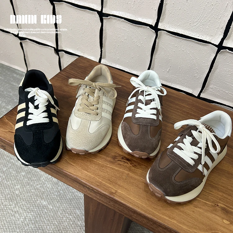 【嗒囜】儿童时尚百搭阿甘鞋运动休闲鞋男女童厚底软底鞋23DN80043