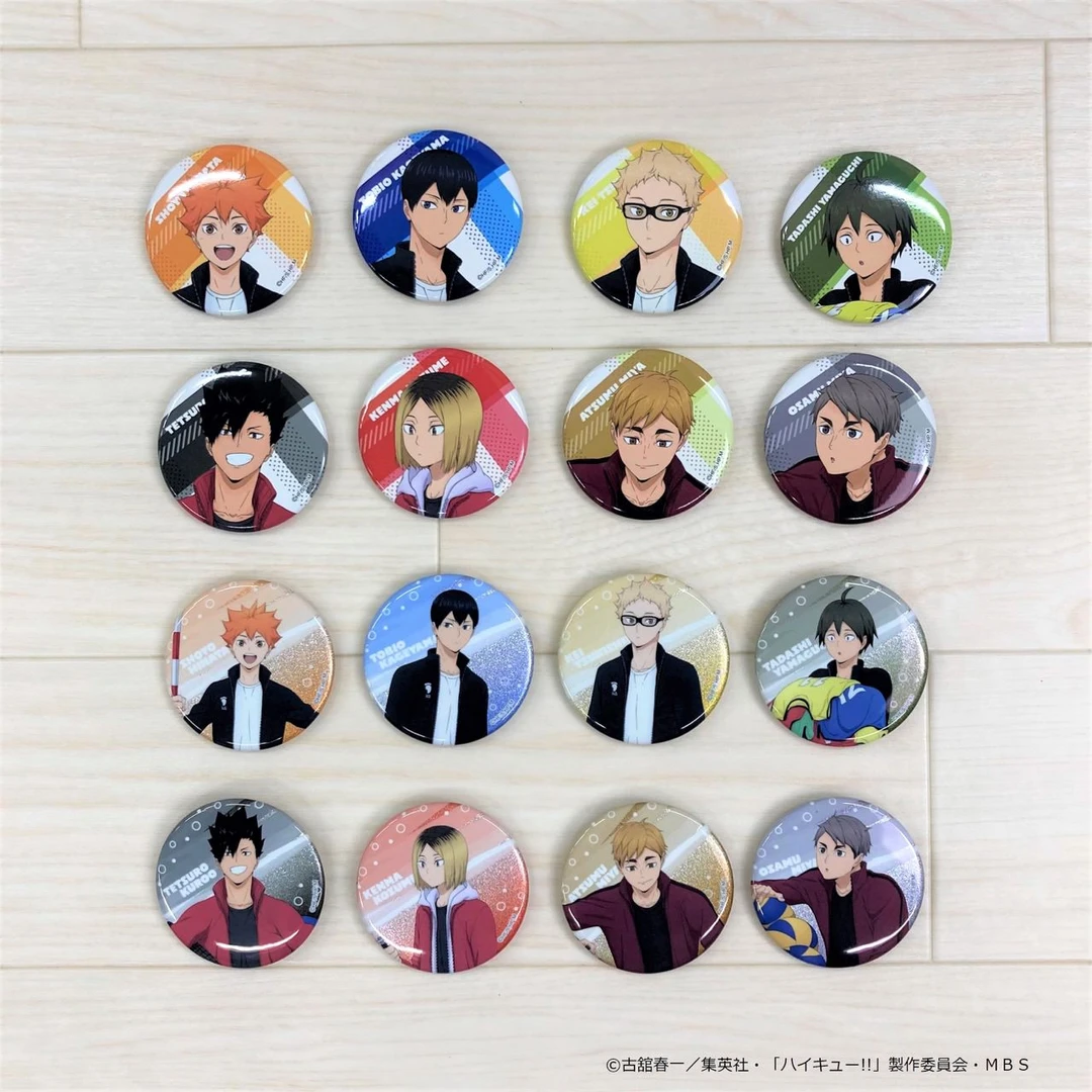 排球少年备品准备中吧唧徽章 盲盒代拆