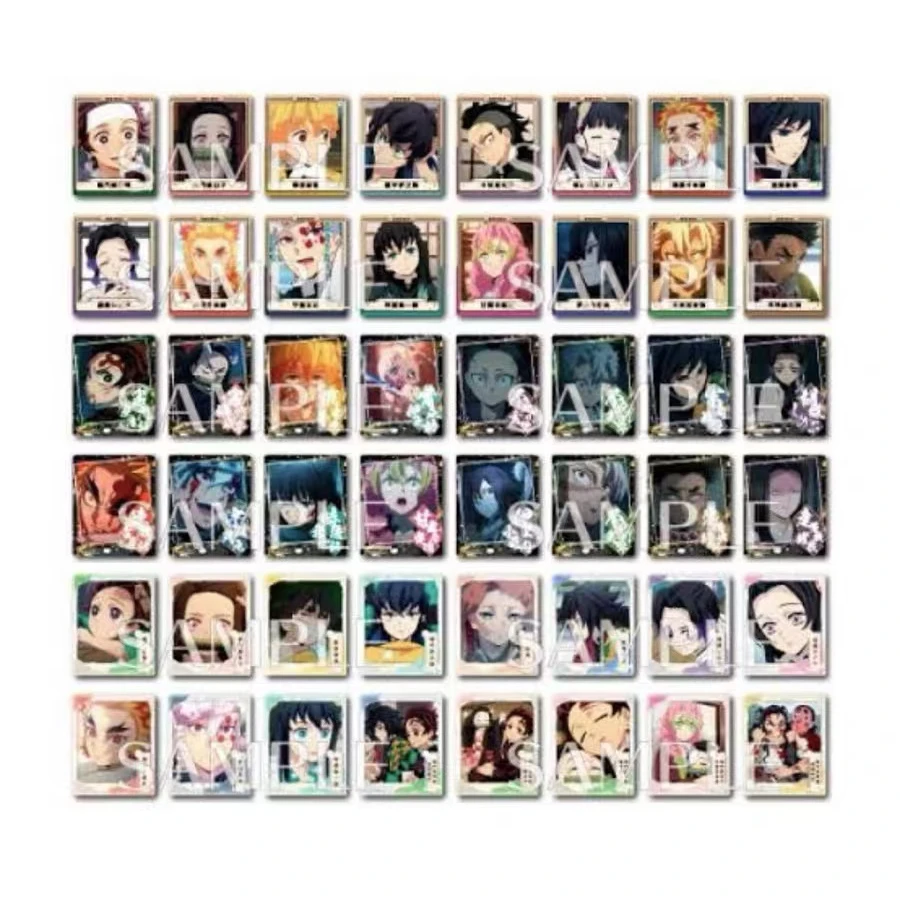 鬼灭之刃大拍立得相卡二弹 盲盒代拆