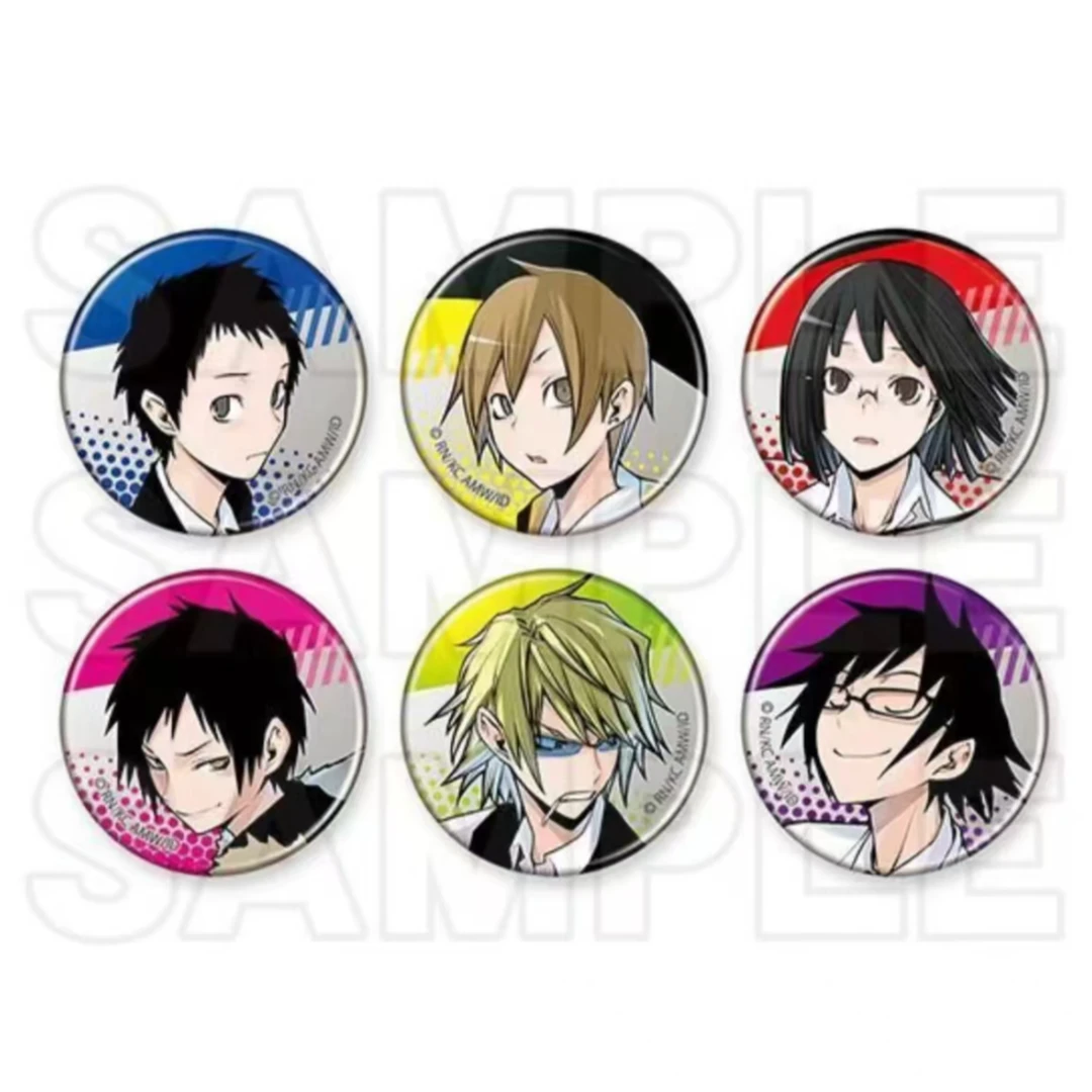 无头骑士异闻录20周年原画agf吧唧徽章 盲盒代拆