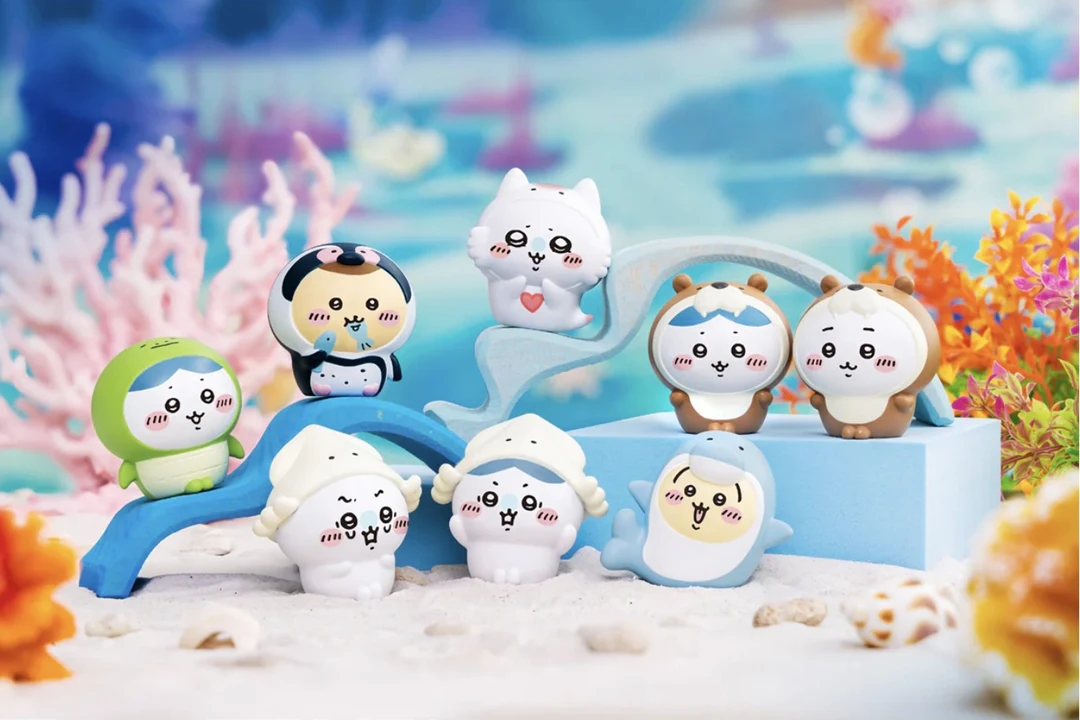 chiikawa吉伊卡哇水族馆摆件玩偶 盲盒代拆