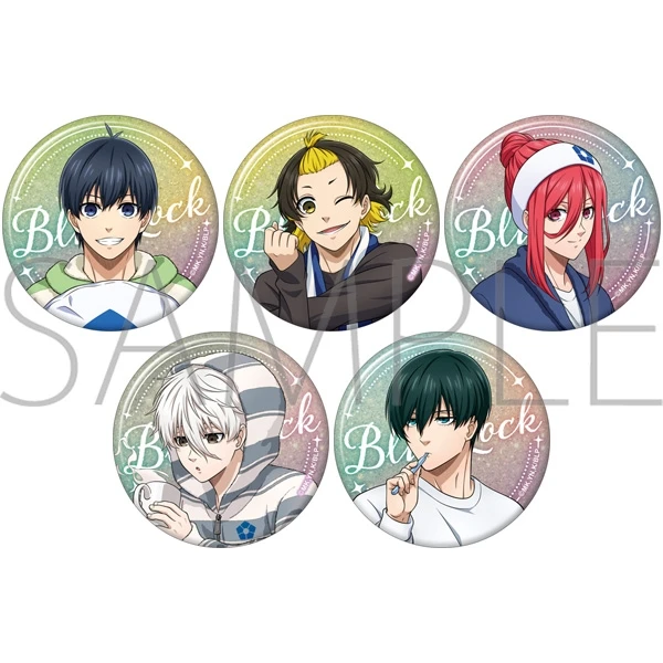 蓝色监狱蓝锁居家服吧唧徽章 盲盒代拆
