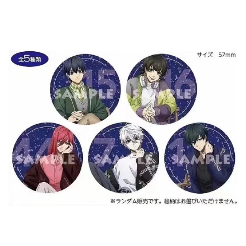 蓝色监狱蓝锁charaum咖啡联动吧唧徽章 盲盒代拆