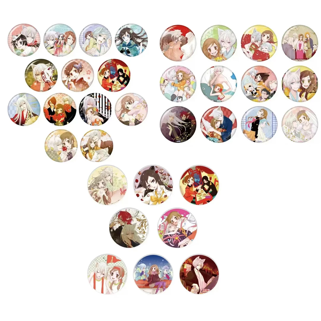 元气少女缘结神15周年原画吧唧徽章杯垫 盲盒代拆