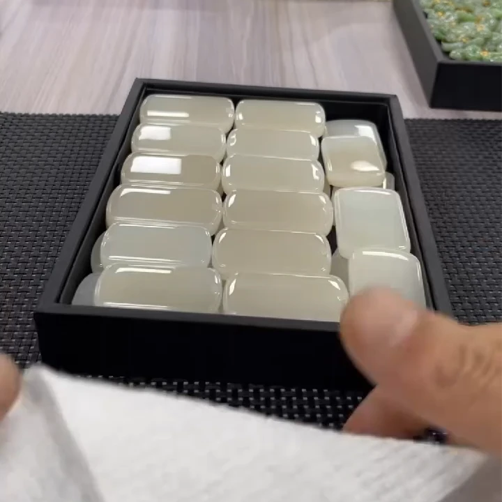 【新疆和田玉老郑】和田玉镶无事牌挂件（多样性发1件）